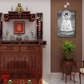 Tranh phật giáo quan thế âm bồ tát